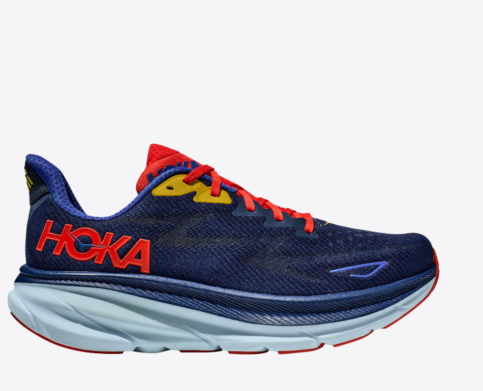 Clifton 9 Sneakers Donkerblauw