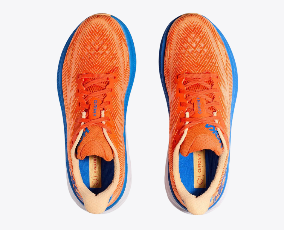 Clifton 9 Sneakers Oranje