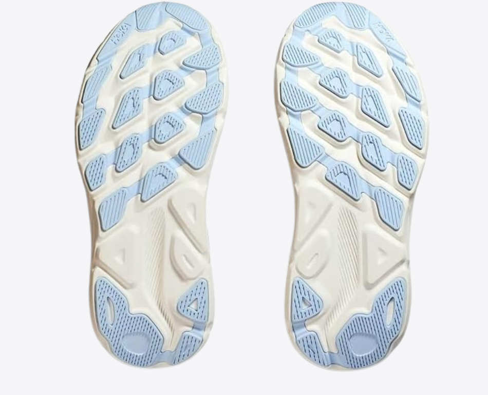 Clifton 9 Sneakers Blauw Oranje