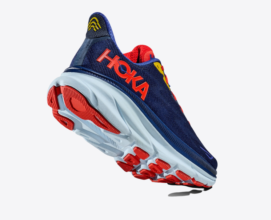 Clifton 9 Sneakers Donkerblauw